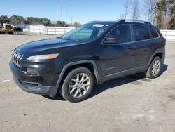 Salvage cars for sale at Dunn, NC auction: 2015 Jeep Cherokee Latitude