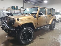 Jeep Wrangler salvage cars for sale: 2011 Jeep Wrangler Unlimited Jeep 70TH Anniversary