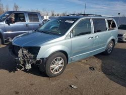 Salvage cars for sale at auction: 2009 Chrysler Town & Country Limited