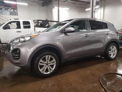 Salvage cars for sale at New Britain, CT auction: 2017 KIA Sportage LX