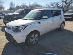 Salvage cars for sale at Wichita, KS auction: 2016 KIA Soul