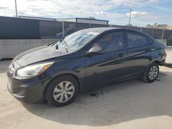 Salvage cars for sale at Orlando, FL auction: 2016 Hyundai Accent SE