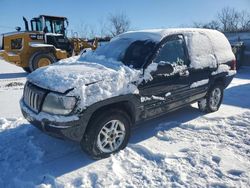 Salvage cars for sale from Copart Marlboro, NY: 2004 Jeep Grand Cherokee Laredo