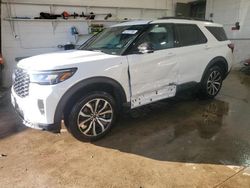 Salvage cars for sale at Chicago Heights, IL auction: 2025 Ford Explorer ST-Line