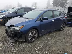 Nissan Leaf salvage cars for sale: 2018 Nissan Leaf S