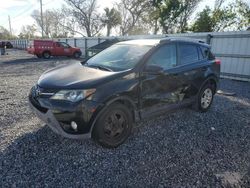 Salvage cars for sale at Riverview, FL auction: 2014 Toyota Rav4 LE