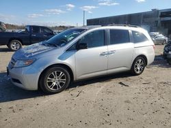 Salvage cars for sale at Fredericksburg, VA auction: 2012 Honda Odyssey EX