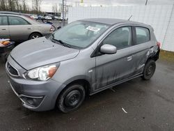 Mitsubishi Mirage salvage cars for sale: 2019 Mitsubishi Mirage ES