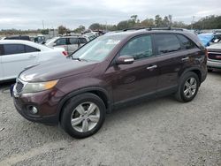 Salvage cars for sale at Riverview, FL auction: 2012 KIA Sorento EX