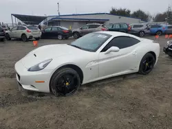 Flood-damaged cars for sale at auction: 2012 Ferrari California