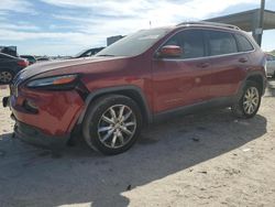 Jeep salvage cars for sale: 2016 Jeep Cherokee Limited