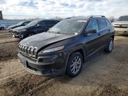 Salvage cars for sale at Kansas City, KS auction: 2014 Jeep Cherokee Latitude