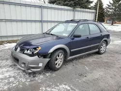 Subaru Vehiculos salvage en venta: 2006 Subaru Impreza Outback Sport