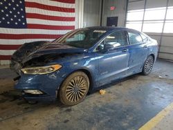 Vehiculos salvage en venta de Copart Cleveland: 2017 Ford Fusion Titanium HEV