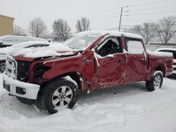 Salvage cars for sale from Copart Moraine, OH: 2015 Ford F150 Supercrew