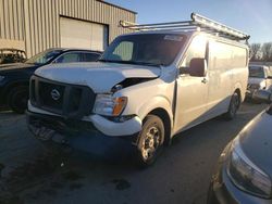 Salvage cars for sale from Copart Woodburn, OR: 2016 Nissan NV 1500 S