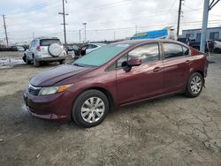 2012 Honda Civic LX en venta en Los Angeles, CA