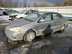 Salvage cars for sale at Ellwood City, PA auction: 2003 Toyota Corolla CE