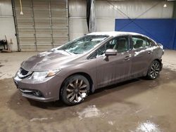 Honda salvage cars for sale: 2015 Honda Civic EXL