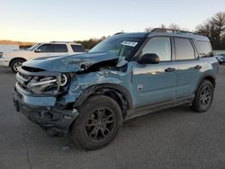 Salvage cars for sale at Brookhaven, NY auction: 2022 Ford Bronco Sport BIG Bend