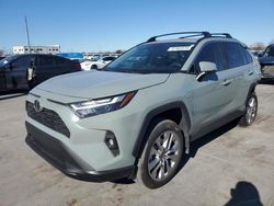 Salvage cars for sale from Copart Grand Prairie, TX: 2023 Toyota Rav4 XLE Premium