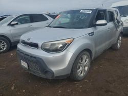 Salvage cars for sale at Brighton, CO auction: 2015 KIA Soul +