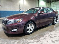 KIA salvage cars for sale: 2015 KIA Optima LX