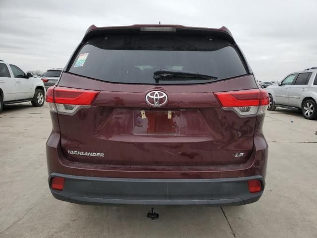 2019 Toyota Highlander SE