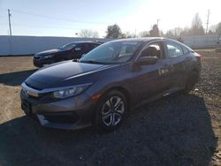 Salvage cars for sale at Portland, OR auction: 2018 Honda Civic LX