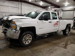 Salvage trucks for sale at Avon, MN auction: 2015 Chevrolet Silverado K3500