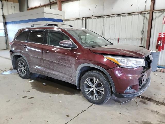 2016 Toyota Highlander XLE