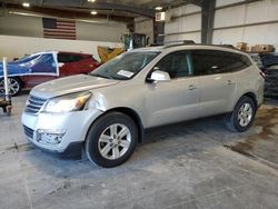 Salvage cars for sale at Greenwood, NE auction: 2014 Chevrolet Traverse LT