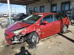 Salvage cars for sale at Los Angeles, CA auction: 2016 Toyota Prius