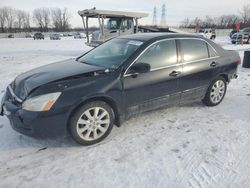 Vehiculos salvage en venta de Copart Barberton, OH: 2007 Honda Accord EX