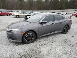 Honda Civic salvage cars for sale: 2016 Honda Civic LX