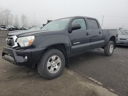 Salvage cars for sale from Copart Portland, OR: 2015 Toyota Tacoma Double Cab Long BED