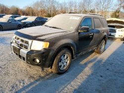 Salvage cars for sale at North Billerica, MA auction: 2012 Ford Escape Limited