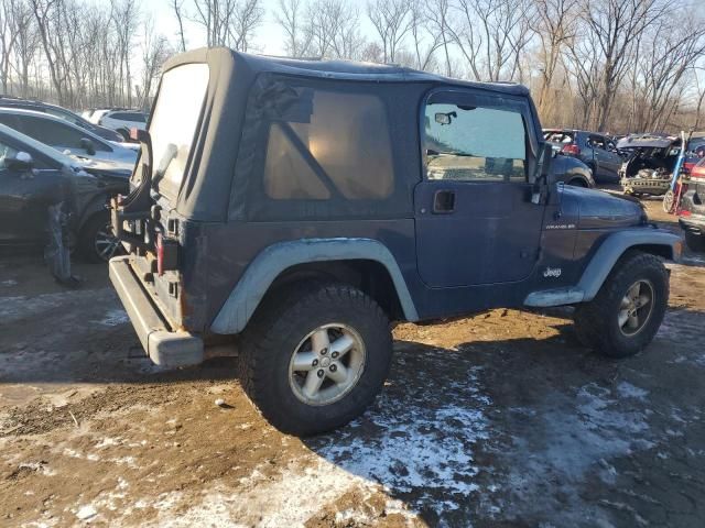 2001 Jeep Wrangler / TJ SE