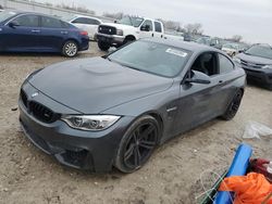 Salvage cars for sale at Kansas City, KS auction: 2016 BMW M4