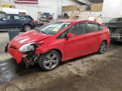 Salvage cars for sale at Ham Lake, MN auction: 2015 Toyota Prius