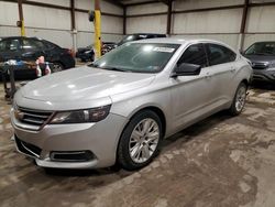 Salvage cars for sale at Pennsburg, PA auction: 2015 Chevrolet Impala LS