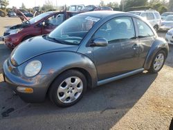 Salvage cars for sale at San Martin, CA auction: 2002 Volkswagen New Beetle GLS