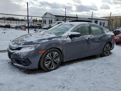 Honda salvage cars for sale: 2018 Honda Civic EX