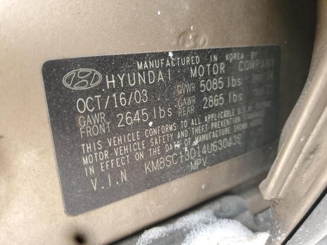 2004 Hyundai Santa FE GLS