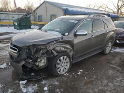 Salvage cars for sale at Wichita, KS auction: 2010 Chevrolet Equinox LTZ