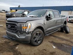 Salvage cars for sale at Woodhaven, MI auction: 2023 Ford F150 Supercrew