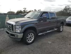 Salvage cars for sale from Copart Riverview, FL: 2008 Ford F350 SRW Super Duty