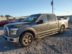 Salvage trucks for sale at Hueytown, AL auction: 2015 Ford F150 Supercrew