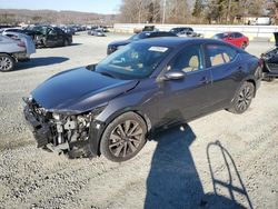 Nissan salvage cars for sale: 2021 Nissan Sentra SV