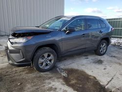 Salvage cars for sale at Duryea, PA auction: 2022 Toyota Rav4 LE